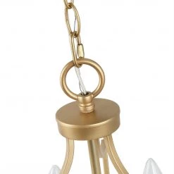Lighting LNC Gold Metal Modern Hanging Light-3 Lights