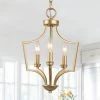Lighting LNC Gold Metal Modern Hanging Light-3 Lights 1 Lighting LNC Gold Metal Modern Hanging Light-3 Lights