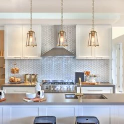 LNC Metal Wired Cage Pendant-Clearance Lighting