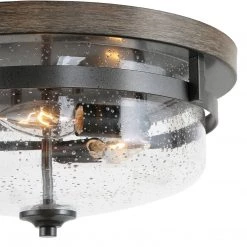 Hot Sale LNC Flush Mount Ceiling Light-3 Lights