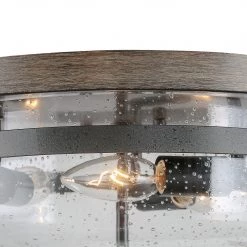 Hot Sale LNC Flush Mount Ceiling Light-3 Lights