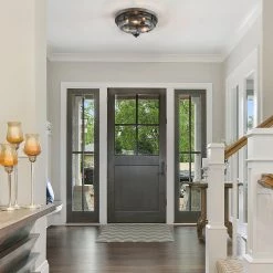 Hot Sale LNC Flush Mount Ceiling Light-3 Lights