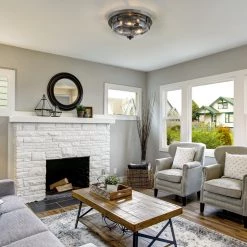 LNC Flush Mount Industrial Light-Open Box