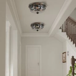 Hot Sale LNC Flush Mount Ceiling Light-3 Lights