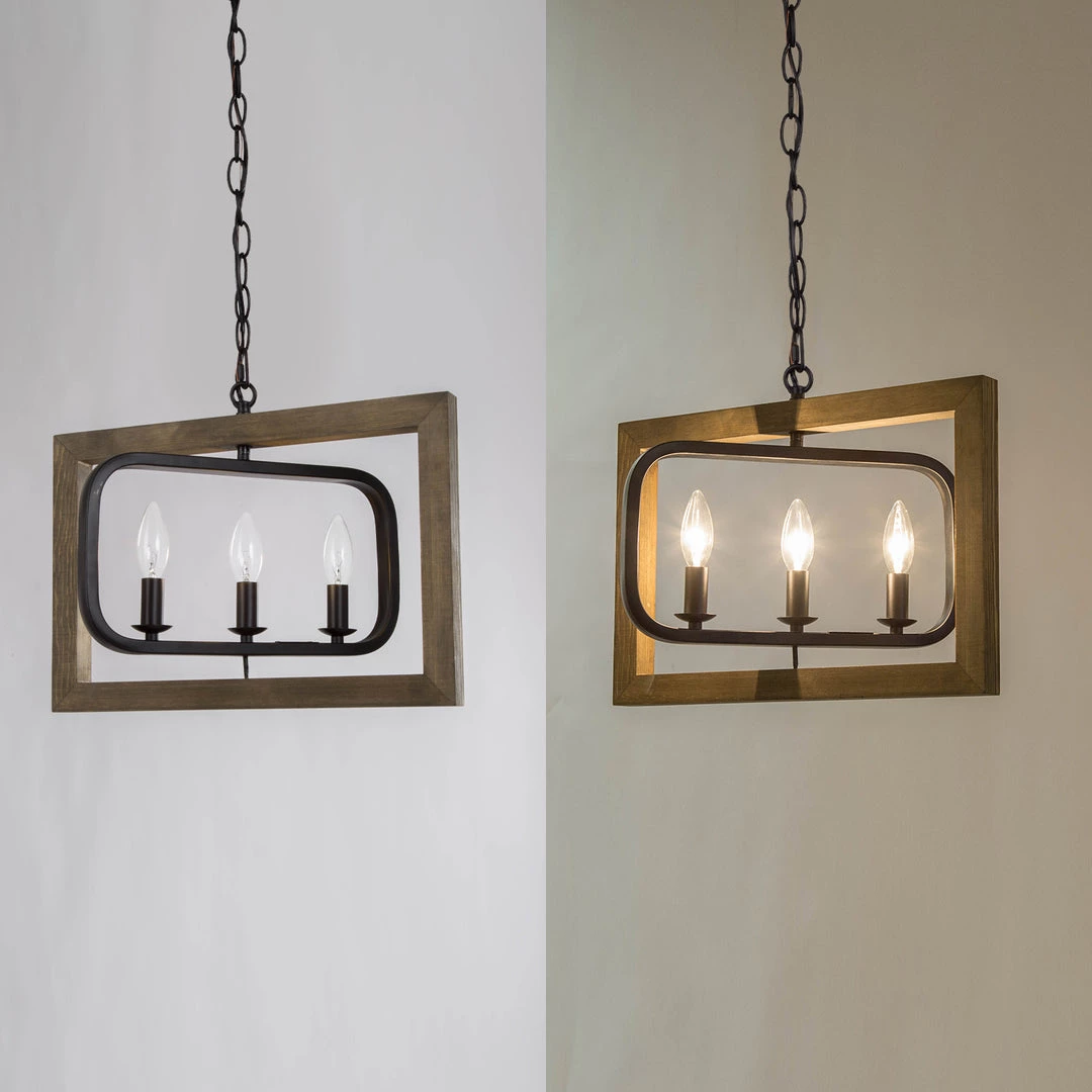 LNC Wood Geometric Farmhouse Chandelier-Clearance Lighting 10 LNC Wood Geometric Farmhouse Chandelier-Clearance Lighting