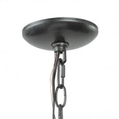 LNC Modern Drum-shaped Glass Chandelier-3 Lights Hot Sale