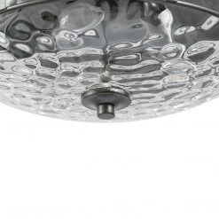 Uolfin Lighting LNC Glass Modern Flush-mount Light