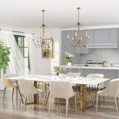 LNC Modern Glam Chandelier-Clearance Lighting