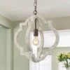 Google LNC Farmhouse White-washed Wood Chandeliers-Clearance