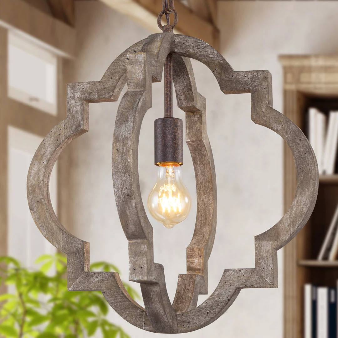 Hot Sale LNC Rustic Farmhouse Wood Pendant 16 Hot Sale LNC Rustic Farmhouse Wood Pendant