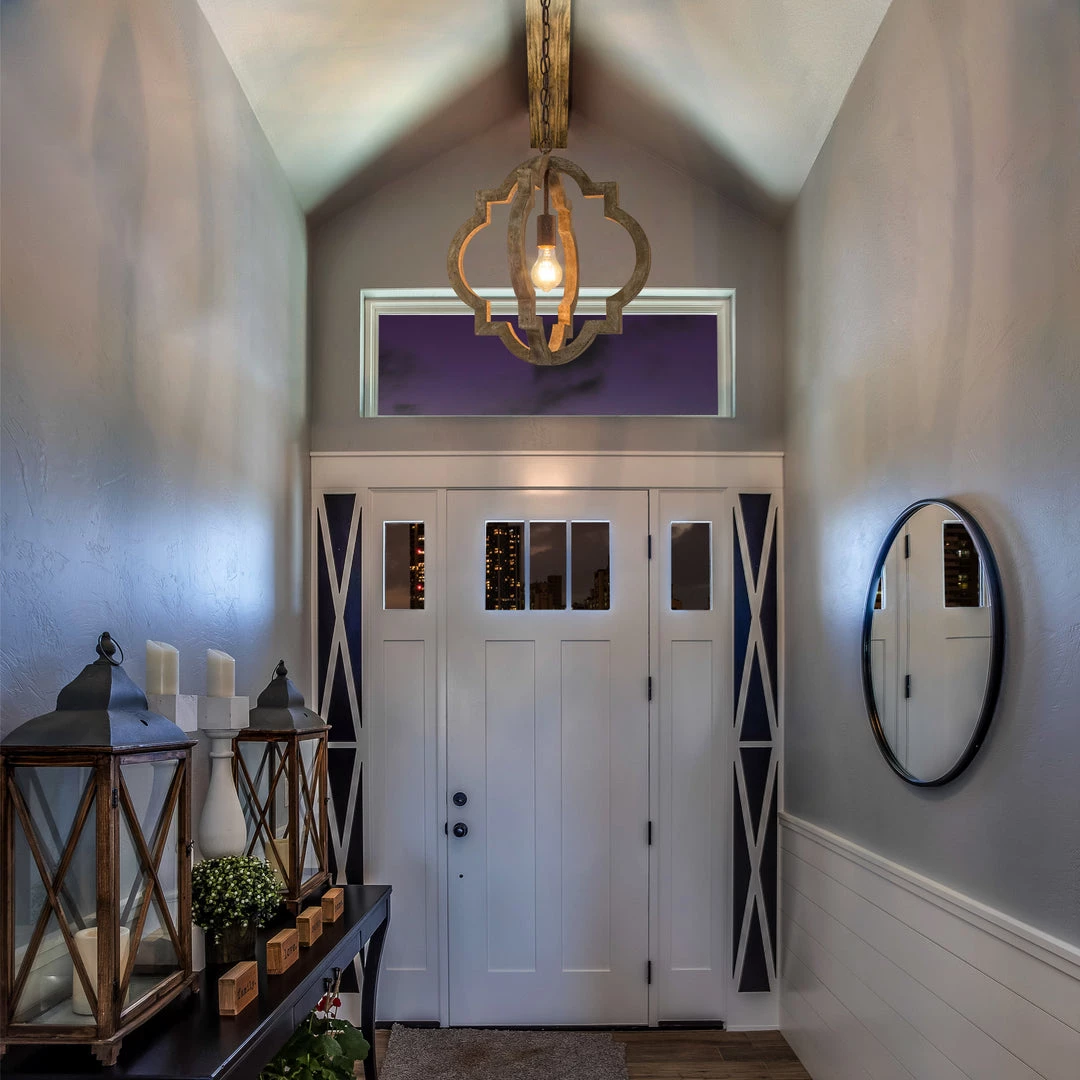 Hot Sale LNC Rustic Farmhouse Wood Pendant 12 Hot Sale LNC Rustic Farmhouse Wood Pendant