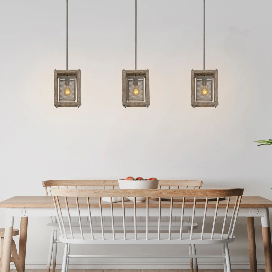 LNC Farmhouse Wooden Pendant-Clearance Lighting 10 LNC Farmhouse Wooden Pendant-Clearance Lighting