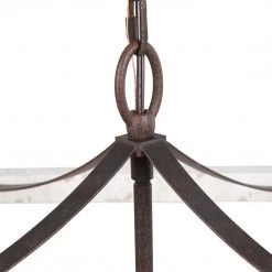 Uolfin LNC Farmhouse Wooden Chandelier-Clearance