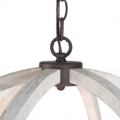 LNC Orb Farmhouse Chandelier-Open Box 15 LNC Orb Farmhouse Chandelier-Open Box