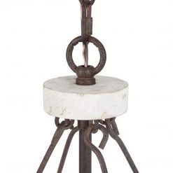 LNC Extra-large Wooden Chandelier-4 Lights-Clearance Hot Sale