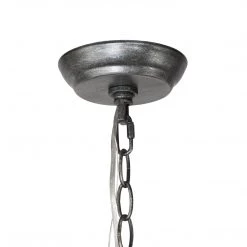 Uolfin Hot Sale LNC Orb Farmhouse Globe Hanging Chandelier-4 Lights