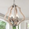 Uolfin LNC Rustic Lantern Chandelier-5 Lights Hot Sale