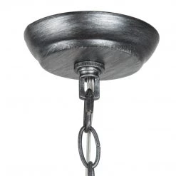 LNC Rustic Lantern Chandelier-Open Box Lighting