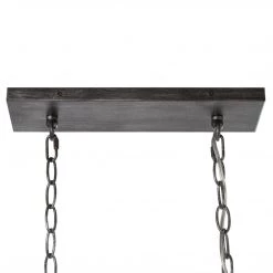 LNC Extra-large Rustic Wooden Chandelier-Open Box 17 LNC Extra-large Rustic Wooden Chandelier-Open Box