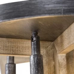 Lighting LNC Farmhouse Wooden Ceiling Light-Clearance