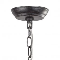 Uolfin LNC Rustic Wooden Chandelier - 5-light-Clearance Lighting