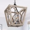 Uolfin LNC Rustic Lantern Chandelier-4 Lights