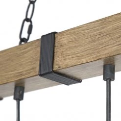 LNC Farmhouse Wide Linear Chandelier-5 Lights Hot Sale