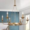 LNC Modern Circular Chandelier-6 Lights Hot Sale