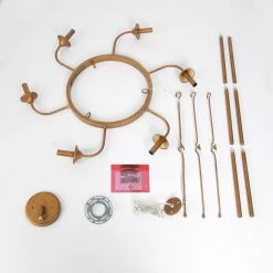 LNC Modern Circular Chandelier-6 Lights Hot Sale