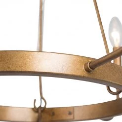 LNC Modern Circular Chandelier-6 Lights Hot Sale