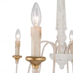 Hot Sale LNC Modern Candelabra Chandelier-6 Lights