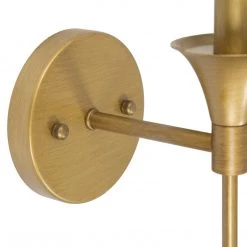 Modern LNC Pencil Arm Candle Sconce Lighting