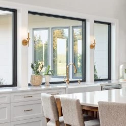 Modern LNC Pencil Arm Candle Sconce Lighting