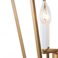 Modern Lighting LNC Geometric Lantern Chandelier- 4 Lights