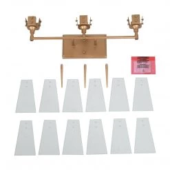 Modern Hot Sale LNC Tapered Spike Vanity Light - 3 Light