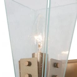 Uolfin Lighting LNC Seeded Glass Wall Sconce-Clearance