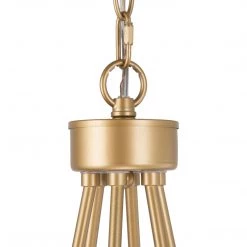 LNC- Simple Modern Chandelier- 6 Lights