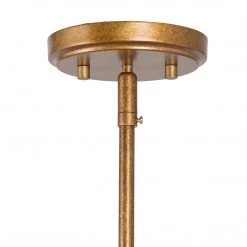 LNC- Modern Gold Curvy Chandelier 6 Lights Hot Sale