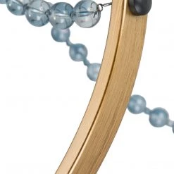 LNC Home- Modern Beads Chandelier - 6 Lights Open Box