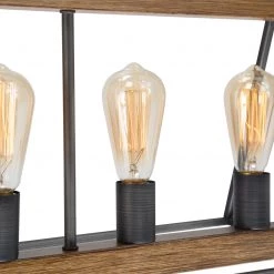 LNC Triangle Cage Island Chandelier 5 Lights Hot Sale