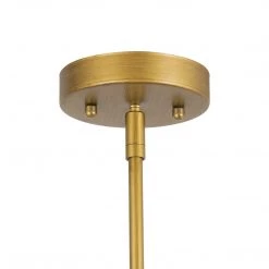 Hot Sale LNC Simplistic Modern Gold Chandelier- 6 Lights