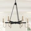 LNC- Sleekly Modern Chandelier 6 Lights
