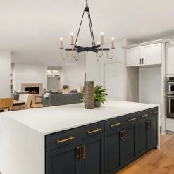 LNC- Sleekly Modern Chandelier 6 Lights