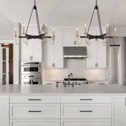 LNC- Sleekly Modern Chandelier 6 Lights