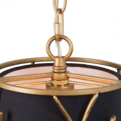 Modern LNC- Brass Cylindrical Pendant- 1 Light Lighting