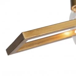 LNC- Modern Futuristic Linear Island Chandelier- 5 Lights