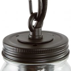 Lighting LNC Mason Jar Single Pendant-Clearance