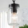 Lighting LNC Mason Jar Single Pendant-Clearance