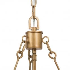 LNC- Modern Bubble Glass Drum Chandeliers-6 Lights