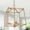 Modern LNC- Golden Bird Cage Chandelier- 3 Lights